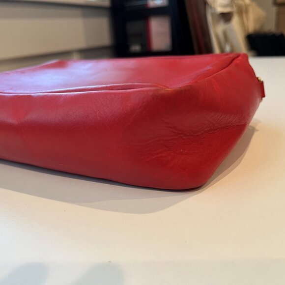 Clare V Midi Sac (Cherry Red) - NO STRAP INCLUDED - Picture 4 of 7